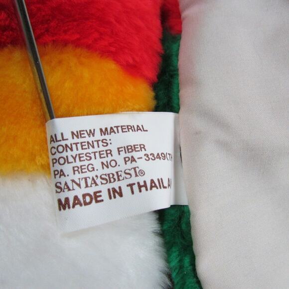 Toy Soldier Plush Christmas Stocking Christmas Decor Plushie 22" Santas Best - Picture 7 of 7